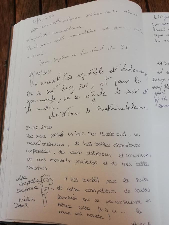 Chez Marlyse-Chambres Et Table D'Hotes Saint-Maurice-sur-Moselle Zewnętrze zdjęcie